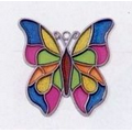 3-1/2"x3-1/2" Stock Sun Catcher/ Ornament - Butterfly